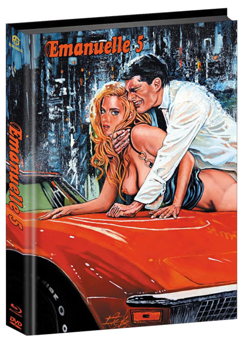 Emanuelle 5 - Passion's Flower - Uncut Mediabook Edition  (DVD+blu-ray) (A)