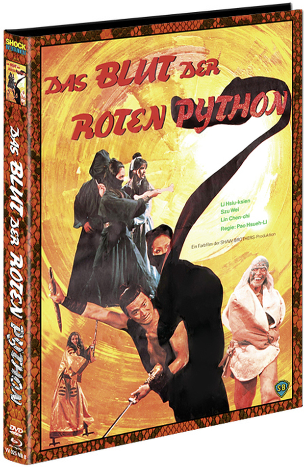 Blut der roten Python, Das - Uncut Mediabook Edition (DVD+blu-ray) (B)