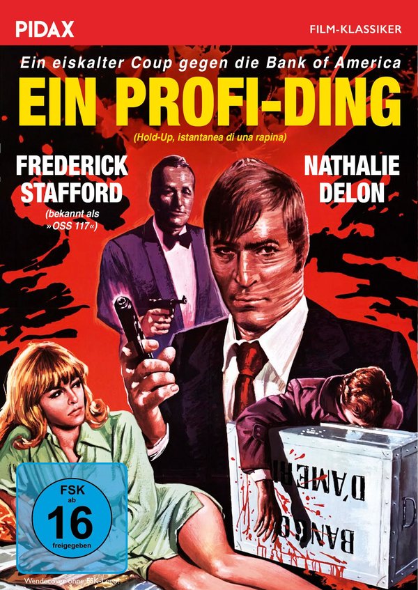 Ein Profi-Ding (Hold up, Instantanea di una rapina) / Spannungsgeladener Kriminalfilm mit Starbesetzung (Pidax Film-Klassiker)  (DVD)