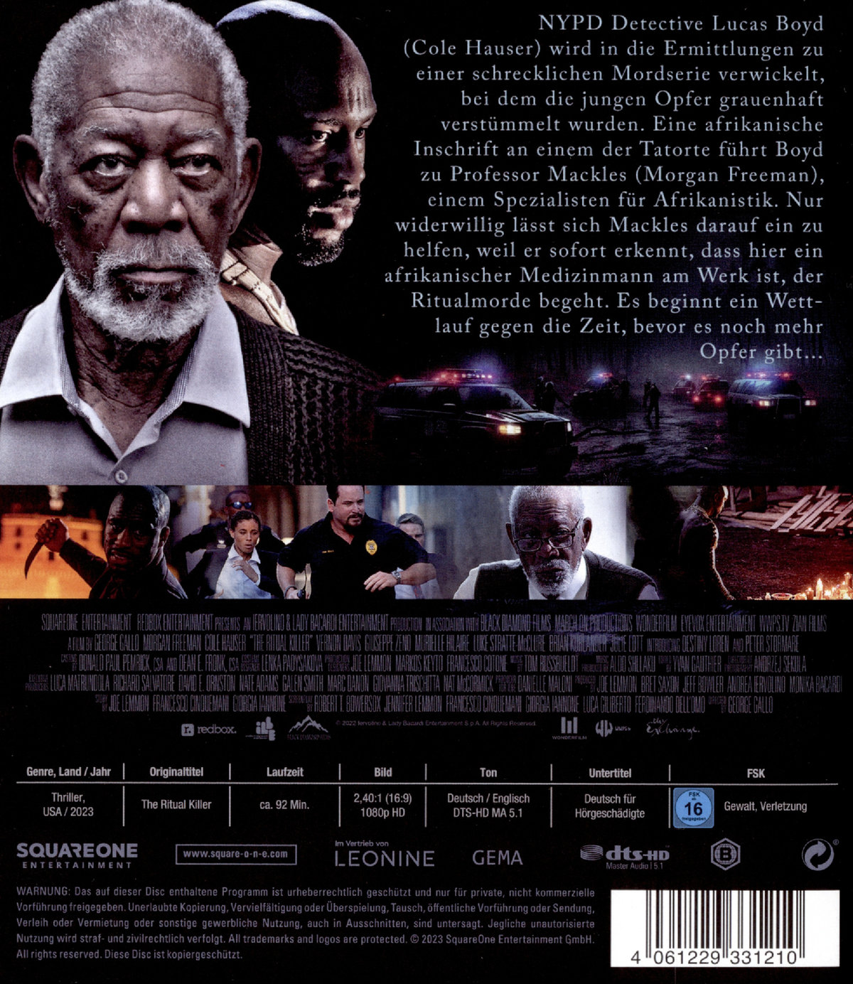 The Ritual Killer  (Blu-ray Disc)