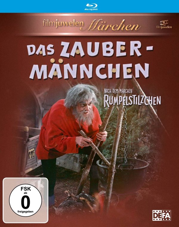 Das Zaubermännchen - Nach dem Märchen Rumpelstilzchen (1960) (Filmjuwelen / DEFA-Märchen)  (Blu-ray Disc)
