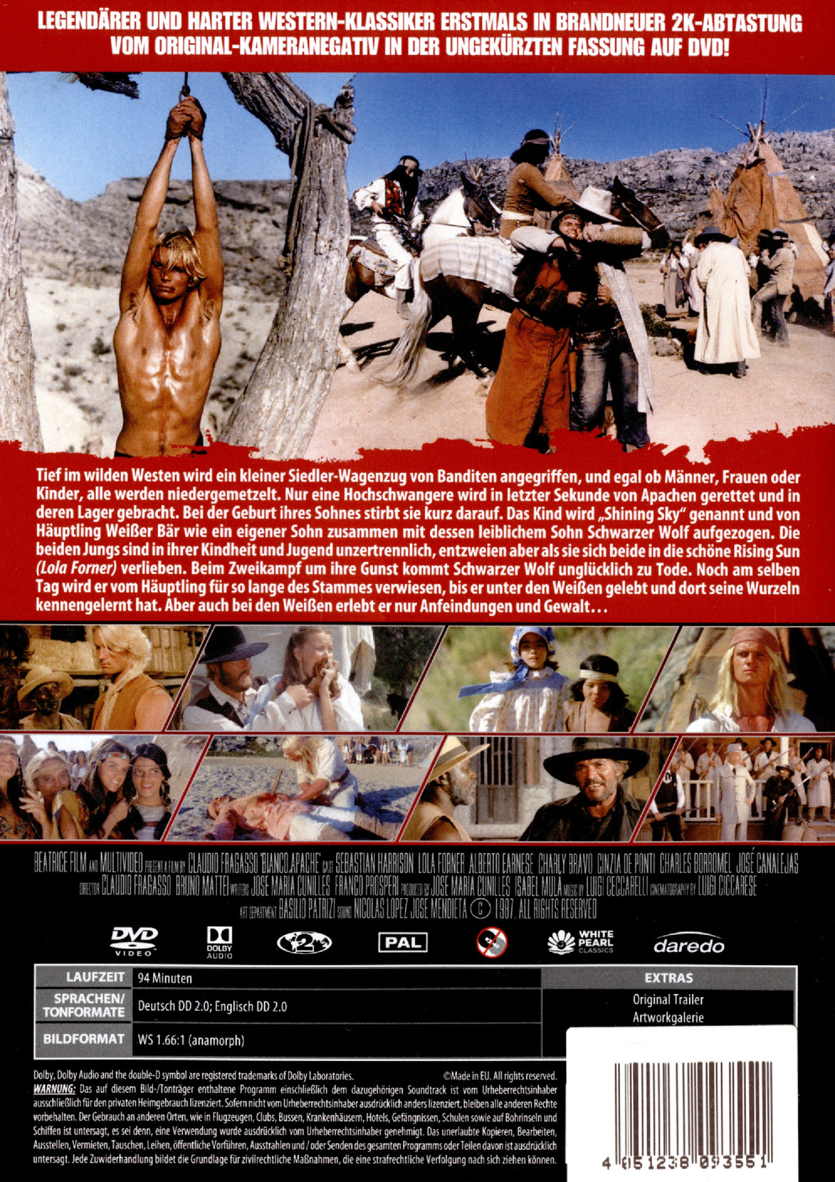 Der weiße Apache  (DVD)
