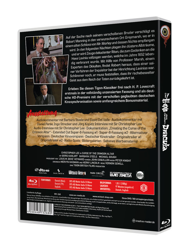 Hexe des Grafen Dracula, Die - Uncut Edition (blu-ray)