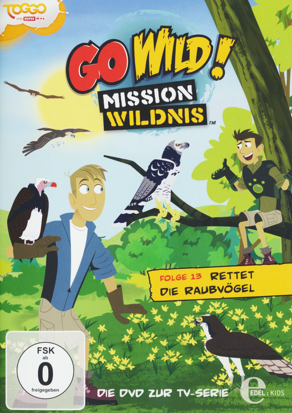Go Wild! - Mission Wildnis - Folge 13: Rettet die Raubvögel  (DVD)