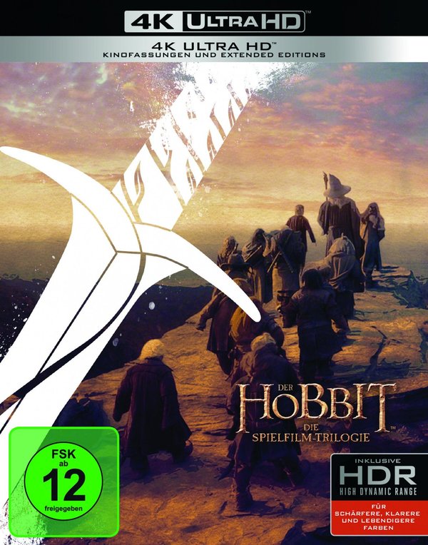 Hobbit, Der - Die Spielfilm Trilogie - Extended Edition (4K Ultra HD) Hobbit, Der - Die Spielfilm Trilogie - Extended Edition (4K Ultra HD)