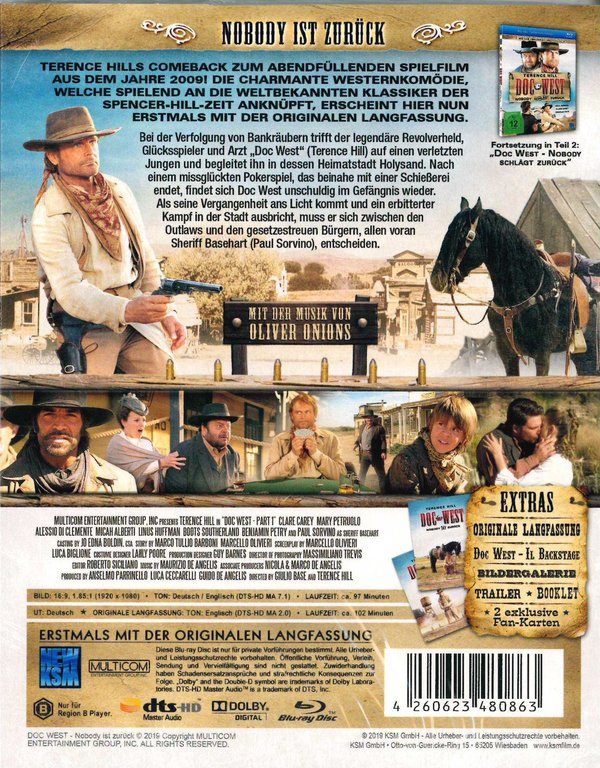 Doc West - Nobody ist zurück - Collectors Edition (blu-ray)