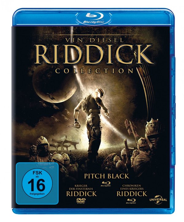 Riddick Collection  [3 BRs]  (Blu-ray Disc)