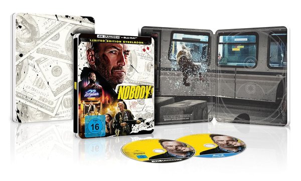 NOBODY - Limited Steelbook Edition  (4K Ultra HD+blu-ray)
