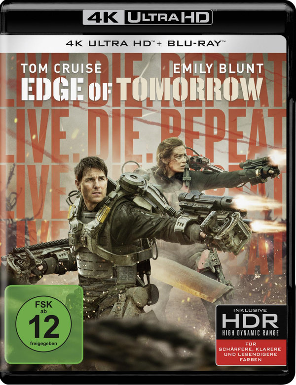 Live Die Repeat: Edge of Tomorrow (4K Ultra HD)