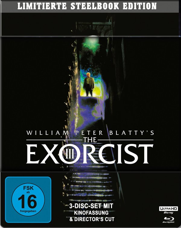 Der Exorzist 3 - Limited Steelbook Edition  (4K Ultra HD + 2 Blu-rays)