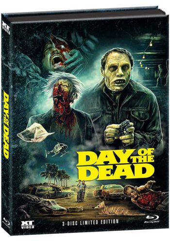 Zombie 2 - Day of the Dead - Uncut Mediabook Edition (DVD+blu-ray) (Cover 1)