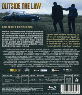 Outside the Law (blu-ray)