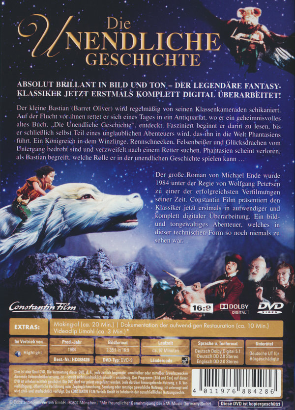 Die unendliche Geschichte 1  (DVD)