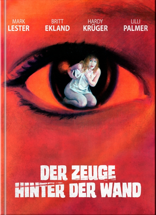 Zeuge hinter der Wand, Der - Uncut Mediabook Edition  (DVD+blu-ray) (D)