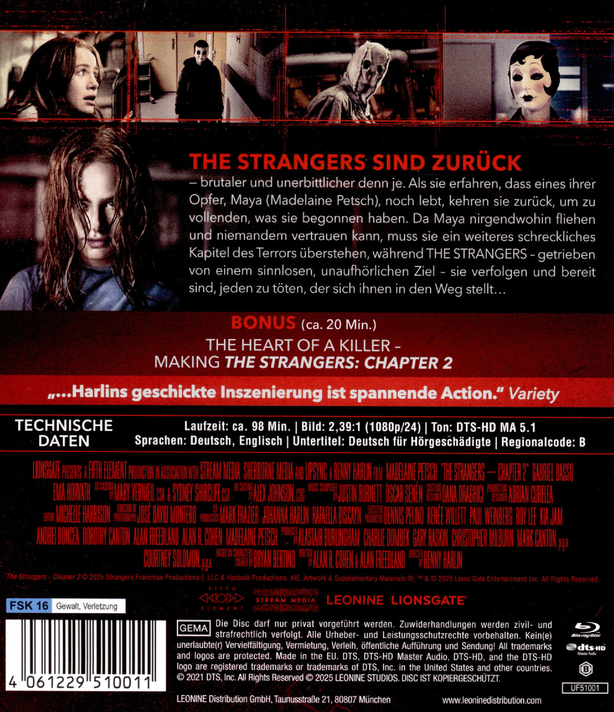 The Strangers - Chapter 2  (Blu-ray Disc)