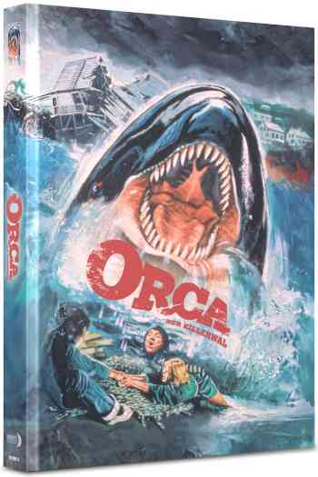 Orca - Der Killerwal - Uncut Mediabook Edition  (DVD+blu-ray) (C)