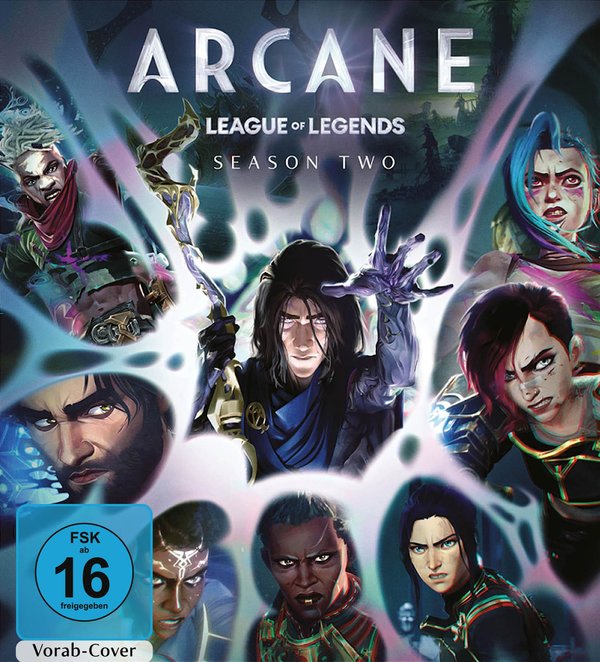 Arcane - League of Legends: Staffel 2  [3 BRs]  (Blu-ray Disc)