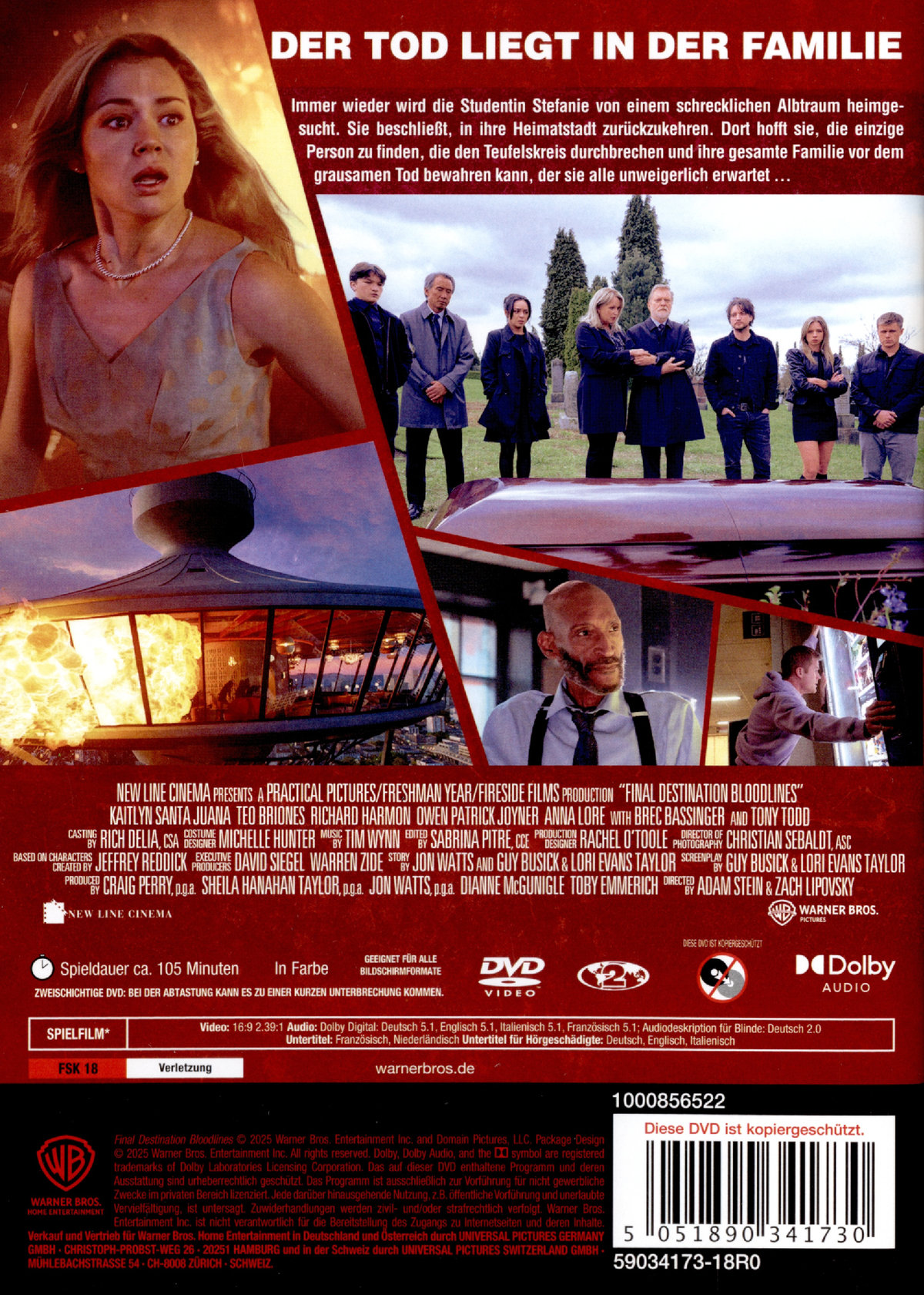 Final Destination: Bloodlines  (DVD)