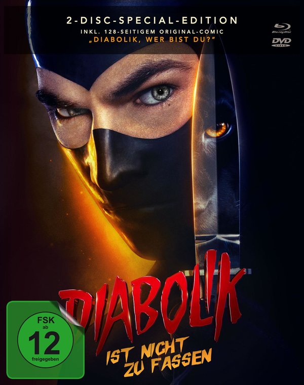 Diabolik ist nicht zu fassen - Special Edition mit Comic  (Blu-ray+DVD)  (Blu-ray Disc)