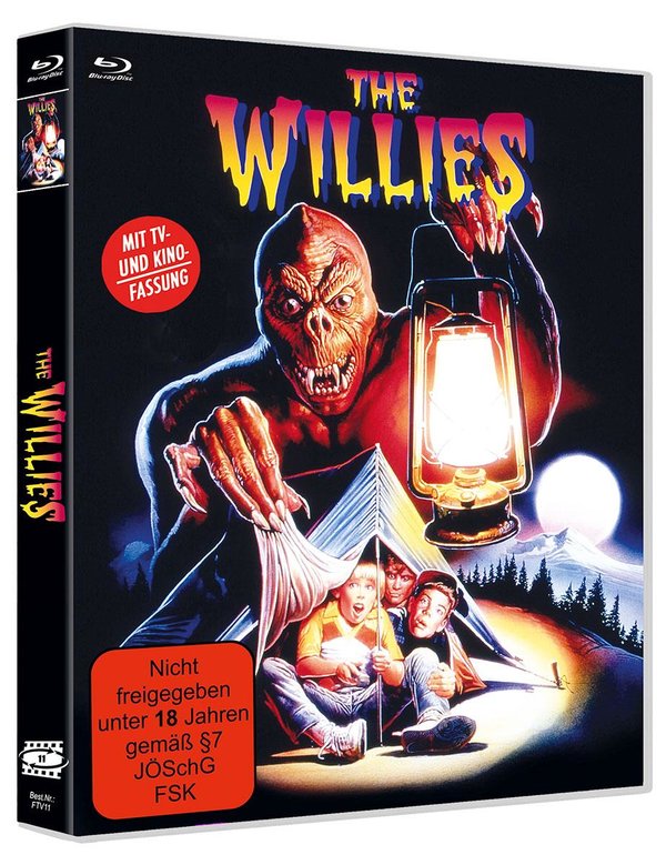 THE WILLIES - KINO + TV-FASSUNG - SCANAVO  (Blu-ray Disc)