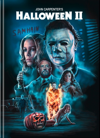 Halloween 2 - Das Grauen kehrt zurück - Uncut Mediabook Edition (4K Ultra HD+blu-ray) (G)