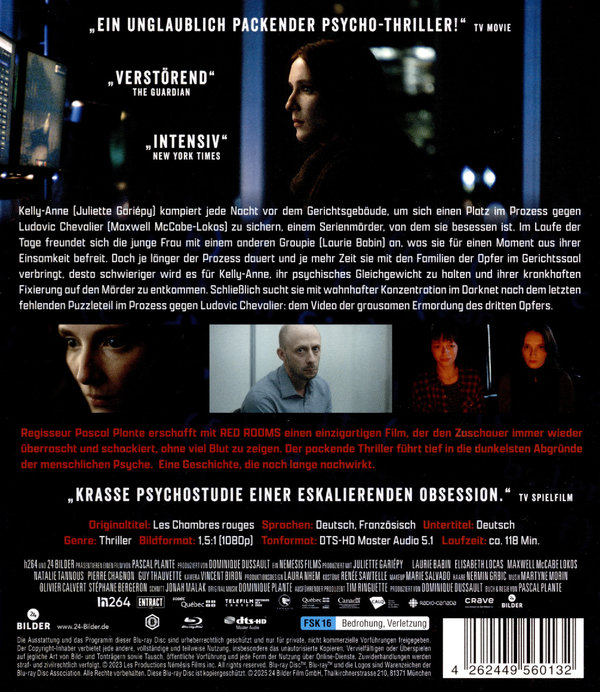 Red Rooms – Zeugin des Bösen  (Blu-ray Disc)