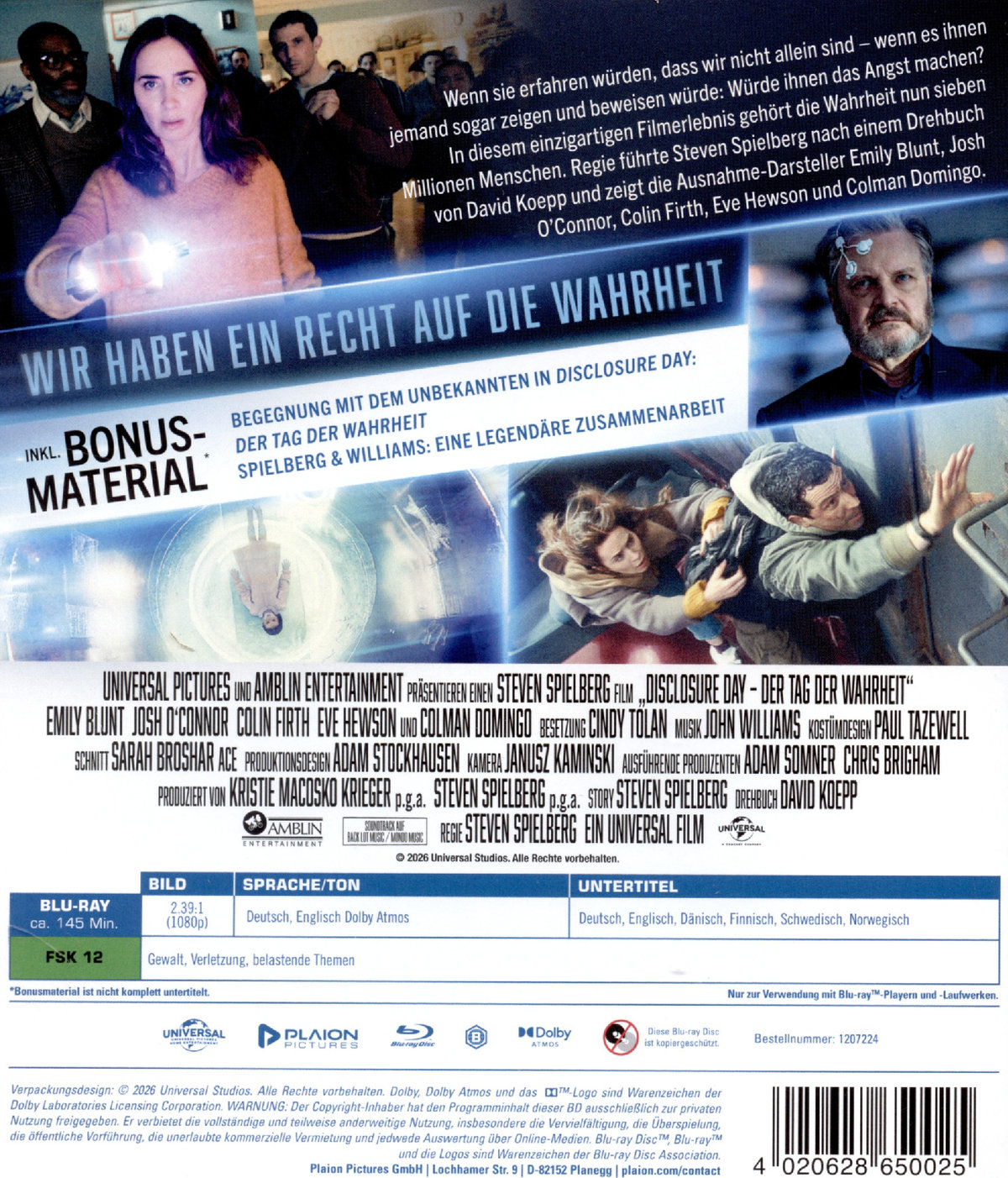 Disclosure Day – Der Tag der Wahrheit  (Blu-ray Disc)