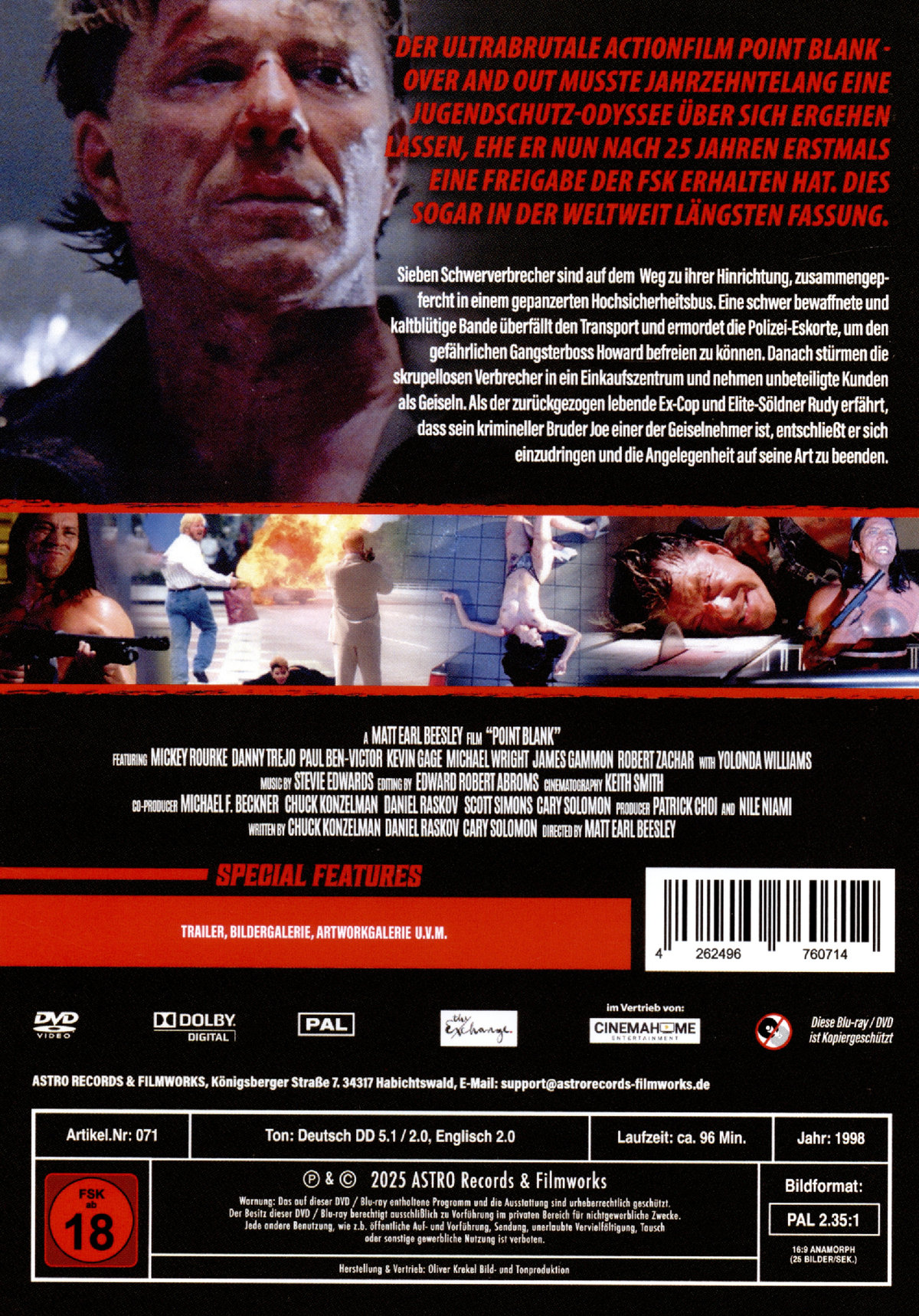 Point Blank - Uncut  (DVD)
