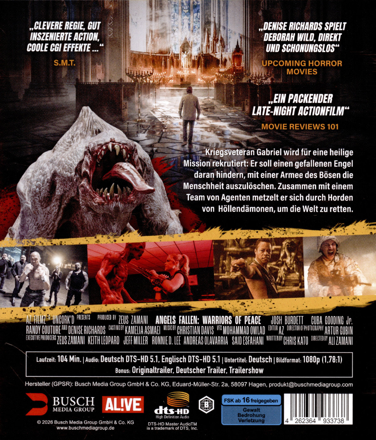 Angels Fallen - Warriors of Peace  (Blu-ray Disc)