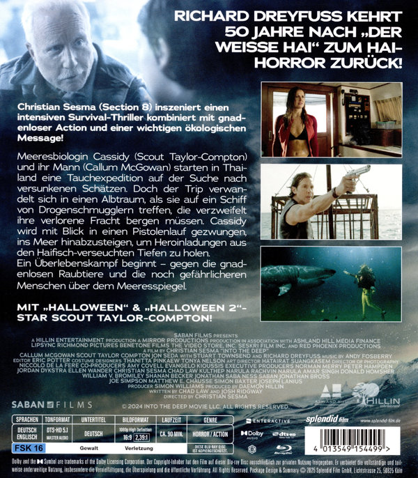 Into The Deep  (Blu-ray Disc)