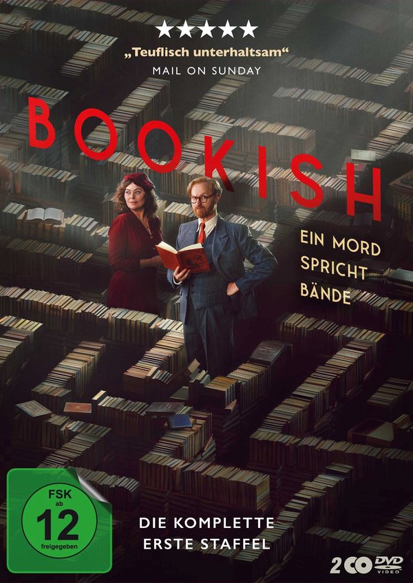 Bookish - Ein Mord spricht Bände. Die komplette erste Staffel  [2 DVDs]  (DVD)