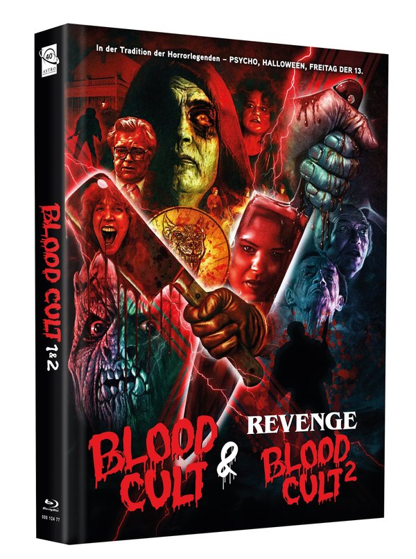 Blood Cult 1+2 - Uncut Mediabook Edition  (blu-ray) (B)