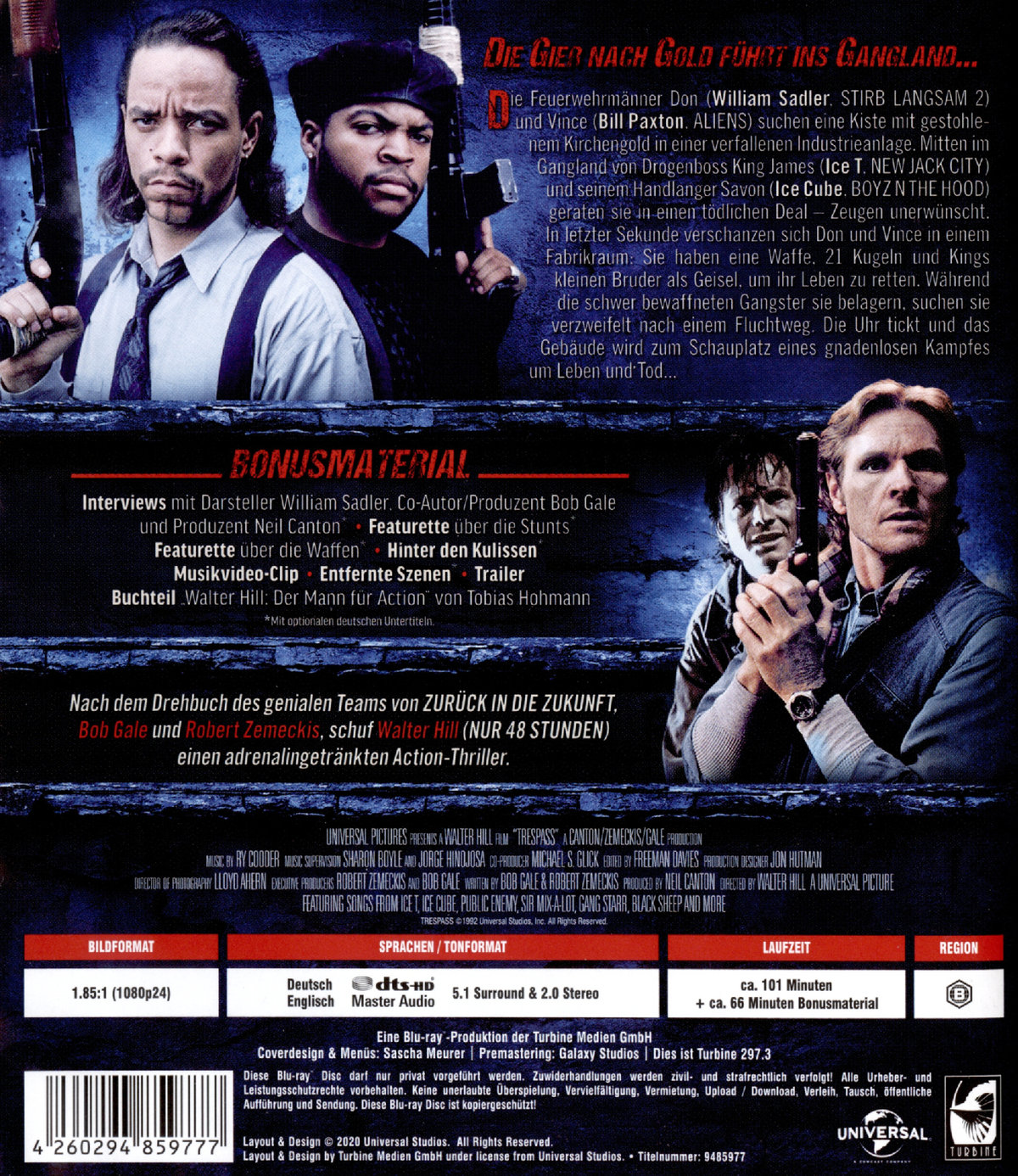 Trespass - Uncut Edition (blu-ray)