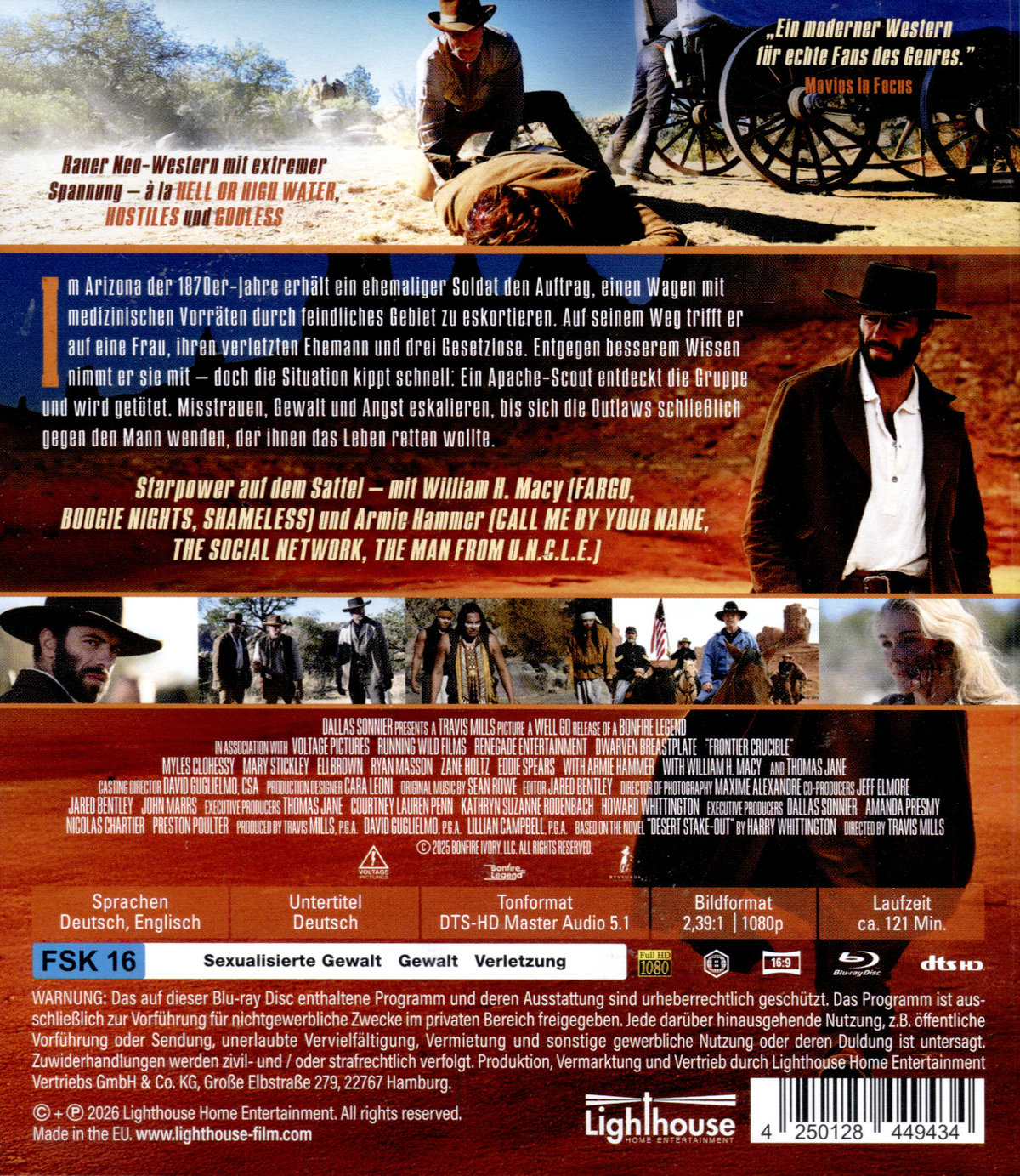 Frontier Crucible - Land der Gesetzlosen  (Blu-ray Disc)
