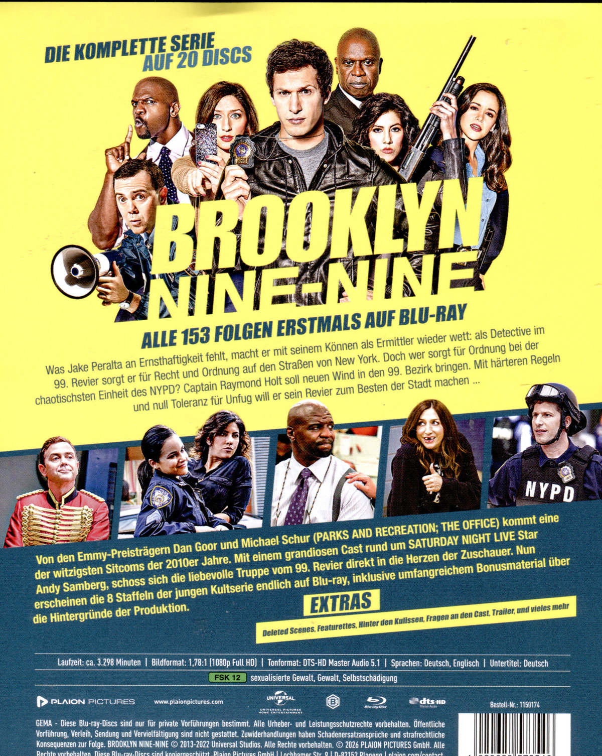 Brooklyn Nine-Nine - Die komplette Serie  [20 BRs]  (Blu-ray Disc)