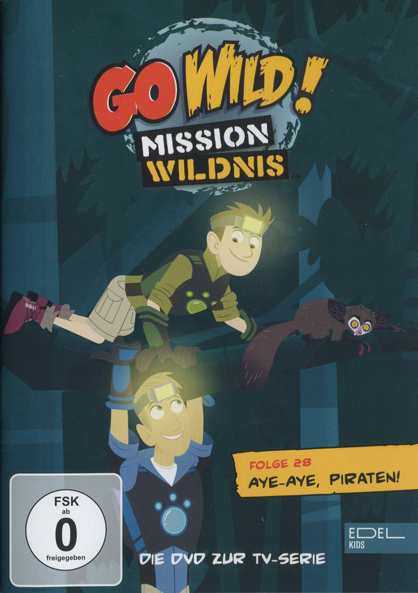 Go Wild! - Mission Wildnis - Folge 28: Aye-Aye, Piraten! - Die DVD zur TV-Serie  (DVD)