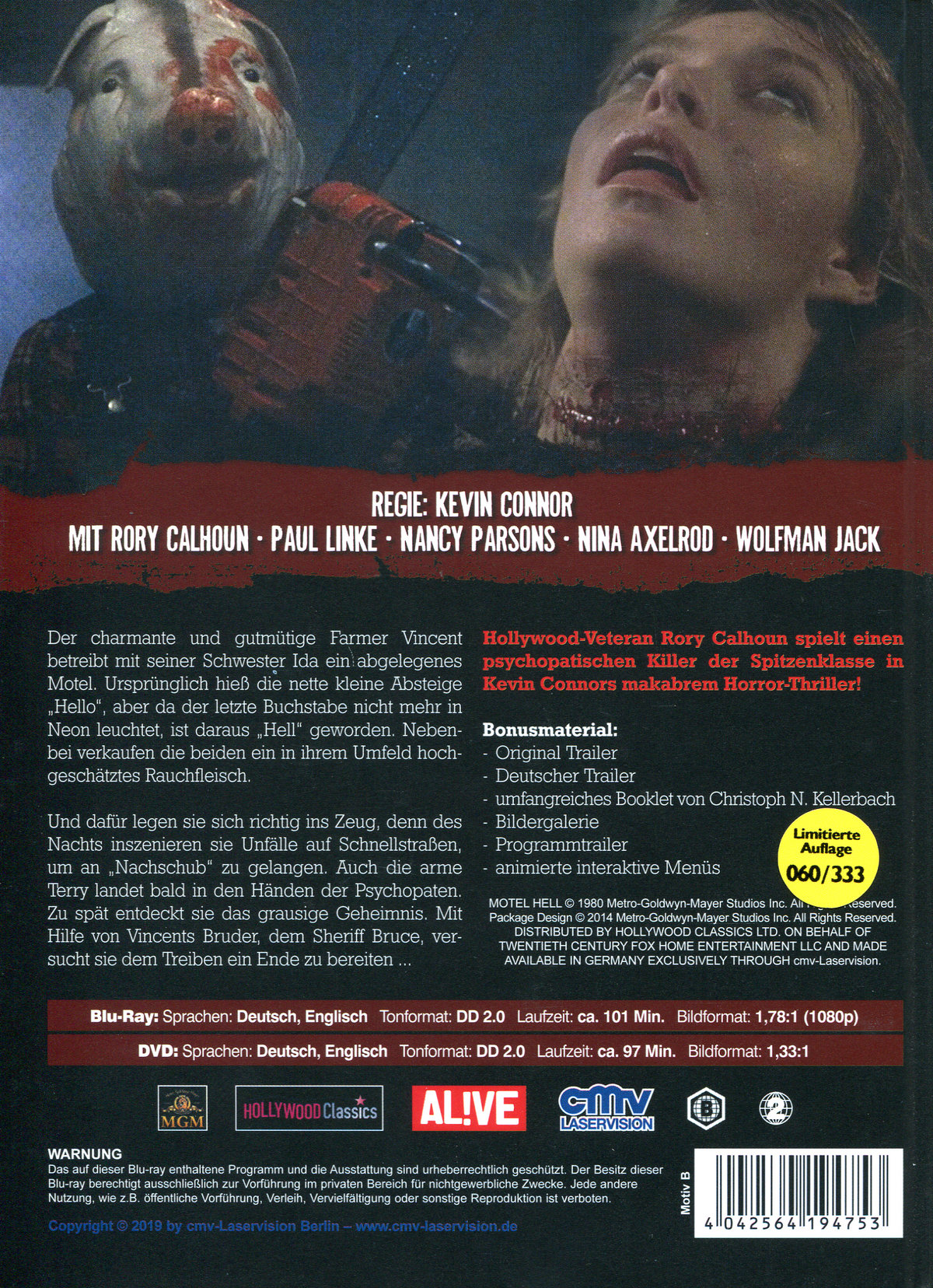 Hotel zur Hölle - Uncut Mediabook Edition (DVD+blu-ray) (B)