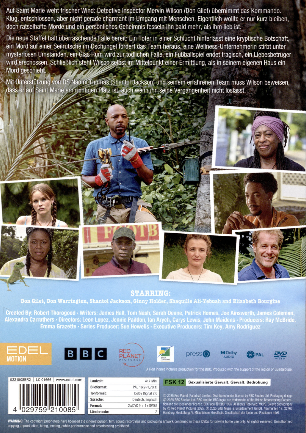 Death in Paradise - Staffel 14  [3 DVDs]  (DVD)