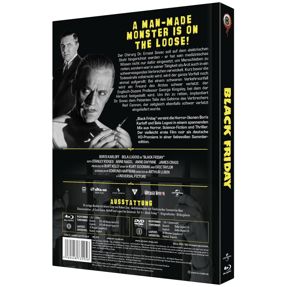 Black Friday - Uncut Mediabook Edition (DVD+blu-ray) (A)