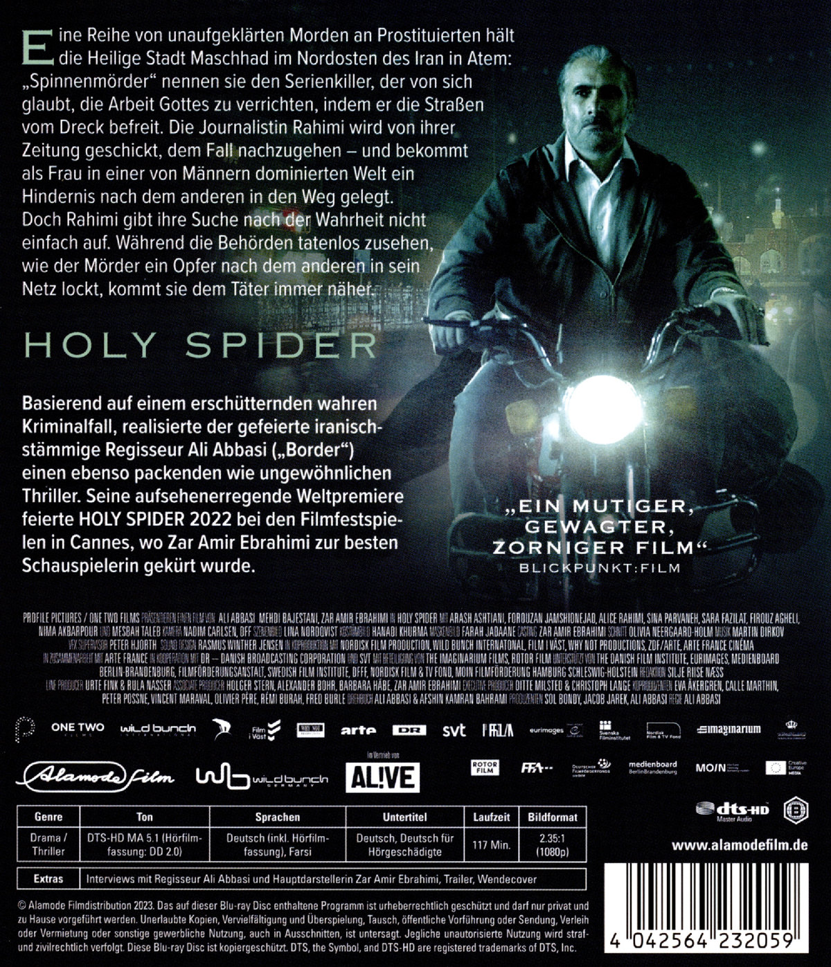 Holy Spider (blu-ray)