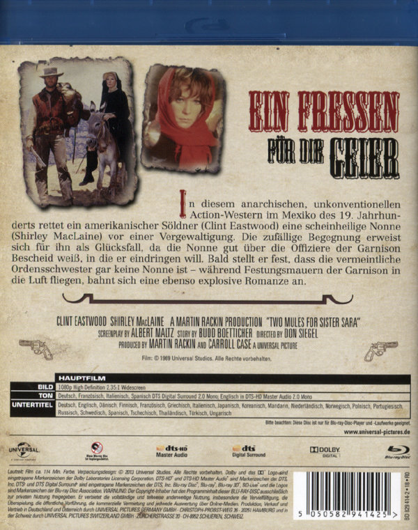 Ein Fressen für die Geier  (Blu-ray Disc)