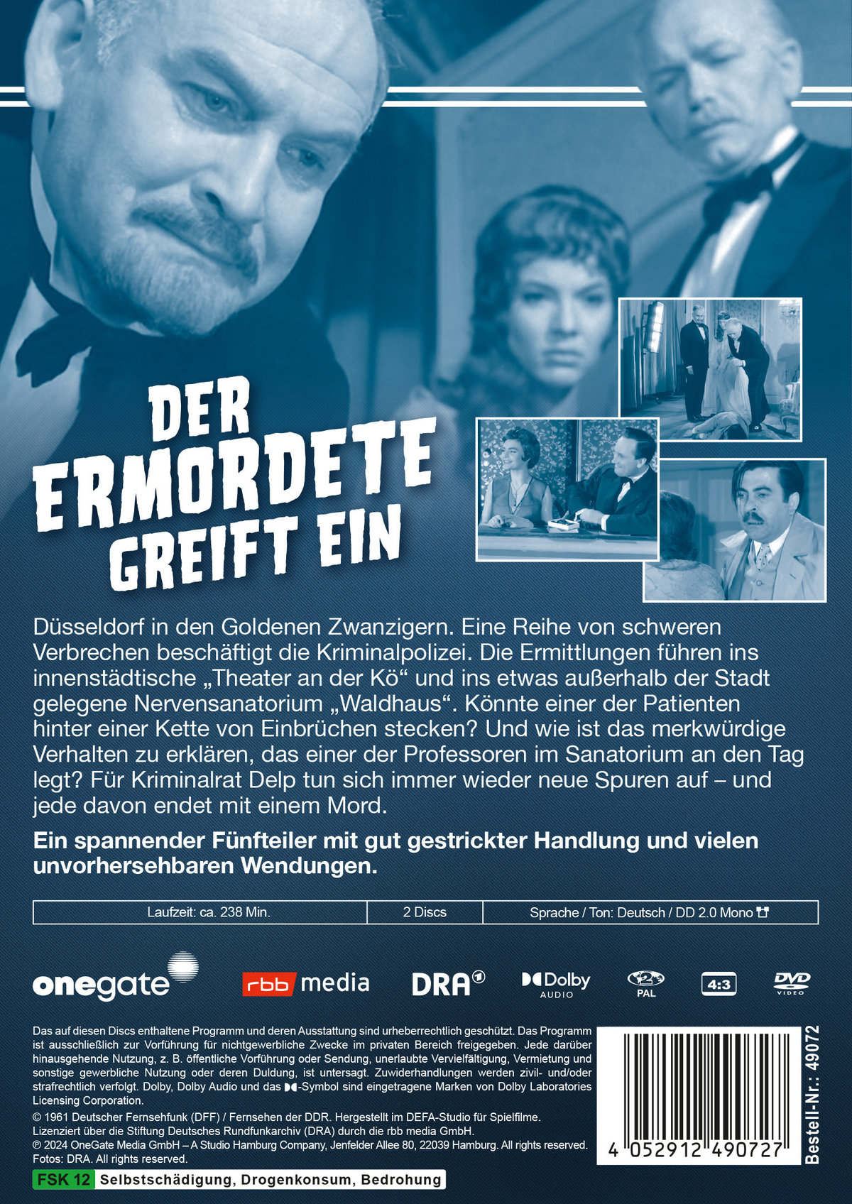 Der Ermordete greift ein (DDR TV-Archiv)  [2 DVDs]  (DVD)