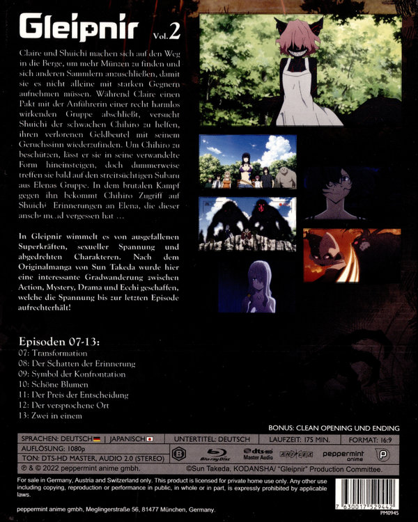 Gleipnir - Vol.2  (Blu-ray Disc)