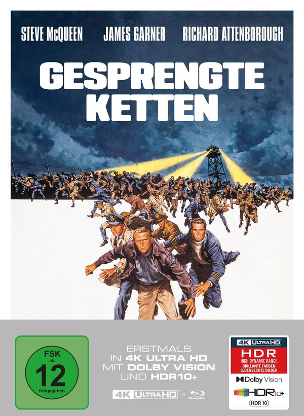 Gesprengte Ketten - Uncut Mediabook Edition  (4K Ultra HD+blu-ray)