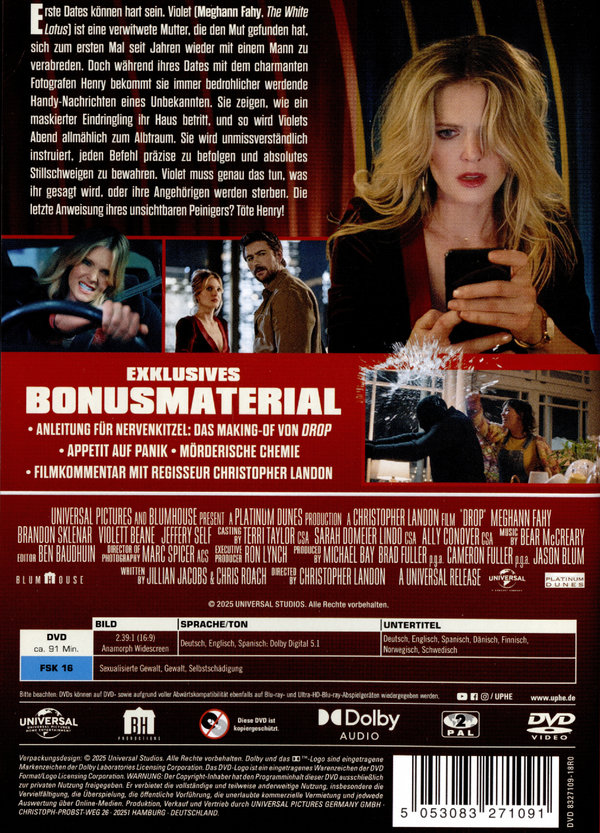 Drop - Tödliches Date  (DVD)