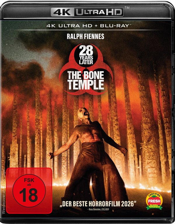 28 Years Later: The Bone Temple  (4K Ultra HD + Blu-ray)