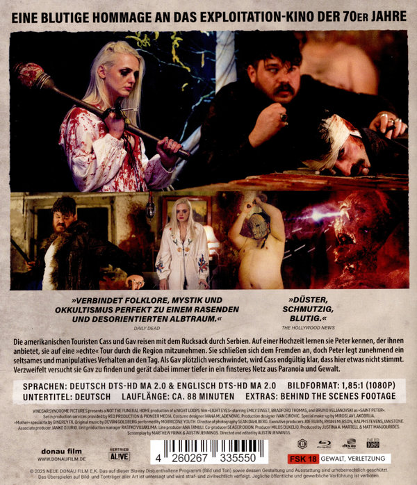 Eight Eyes - A Serbian Nightmare (Osum Ochi)  (Blu-ray Disc) Eight Eyes - A Serbian Nightmare (Osum Ochi)  (Blu-ray Disc)