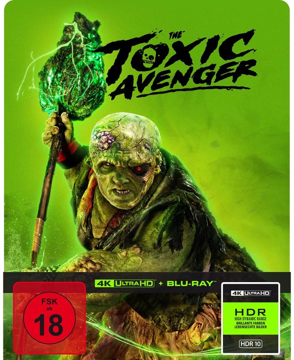 The Toxic Avenger (2023) - Uncut Steelbook Edition  (4K Ultra HD+blu-ray)