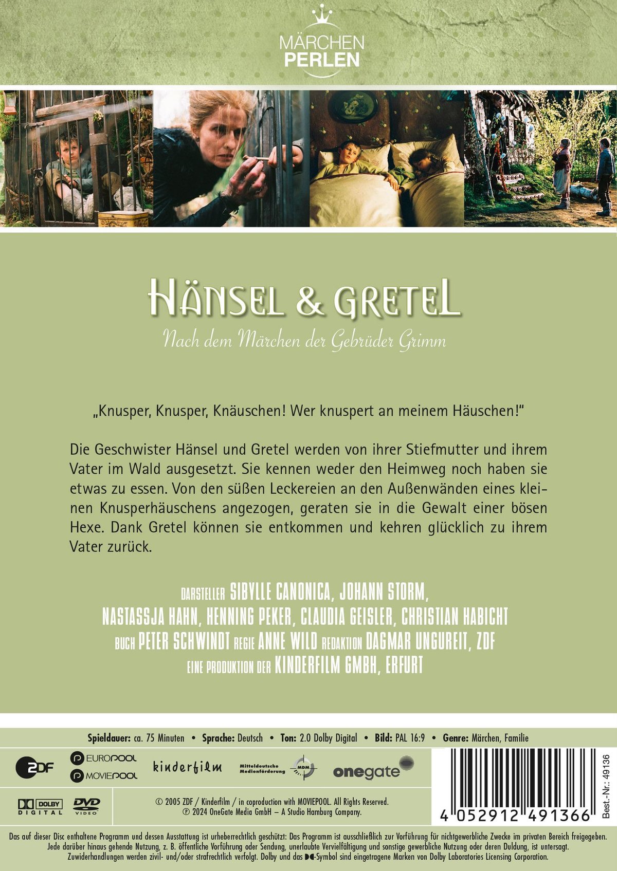 Märchenperlen: Hänsel und Gretel  (DVD)