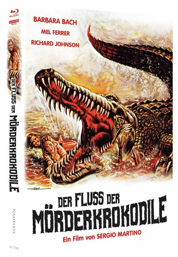 Der Fluss der Mörderkrokodile - Uncut Mediabook Edition  (4K Ultra HD+blu-ray) (B)